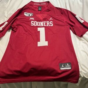 Jalen Hurts Oklahoma Jersey XL